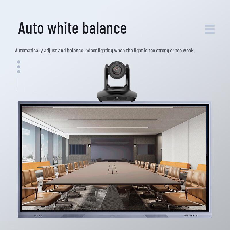 Huachang Vision 4K UHD 10x Optical Zoom USB HDMI Conference Camera (CN Version)