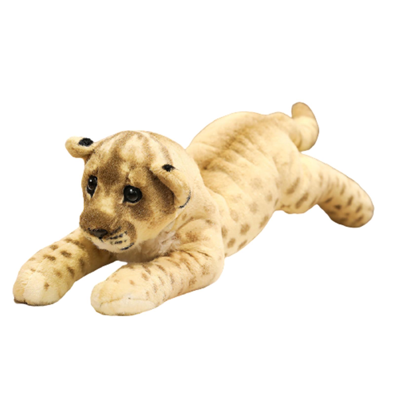 

Simulation Animal Plush Toy Soft Stuffed Doll Adorable Kids Hugging Pillow Birthday Gift For Boys Girls Lion