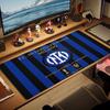 Tappetino per Mouse Colore Inter Milan Grande Cuscino per Tavolo da Gioco Antiscivolo Laptop Tablet Mousepad Grande Tappetino XXL Mini PC Tappetino da Gioco Con Bordo Bloccato