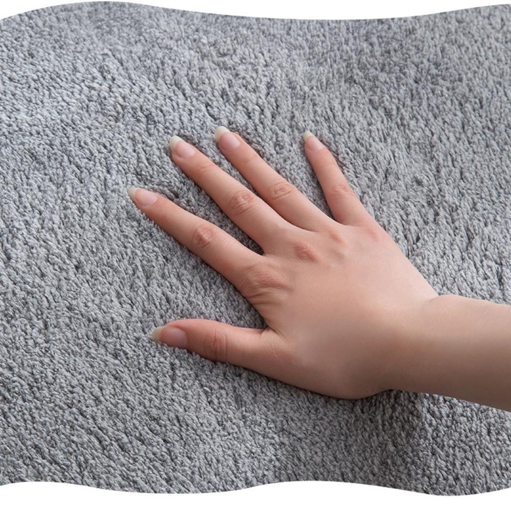 Coral Fleece Emboss Bathroom Cashmere Thickening Mat Bath Non-slip Carpets In Wash Basin Bathtub Side Floor Rug Shower Room Doormat Memory Foam 3D Pad
