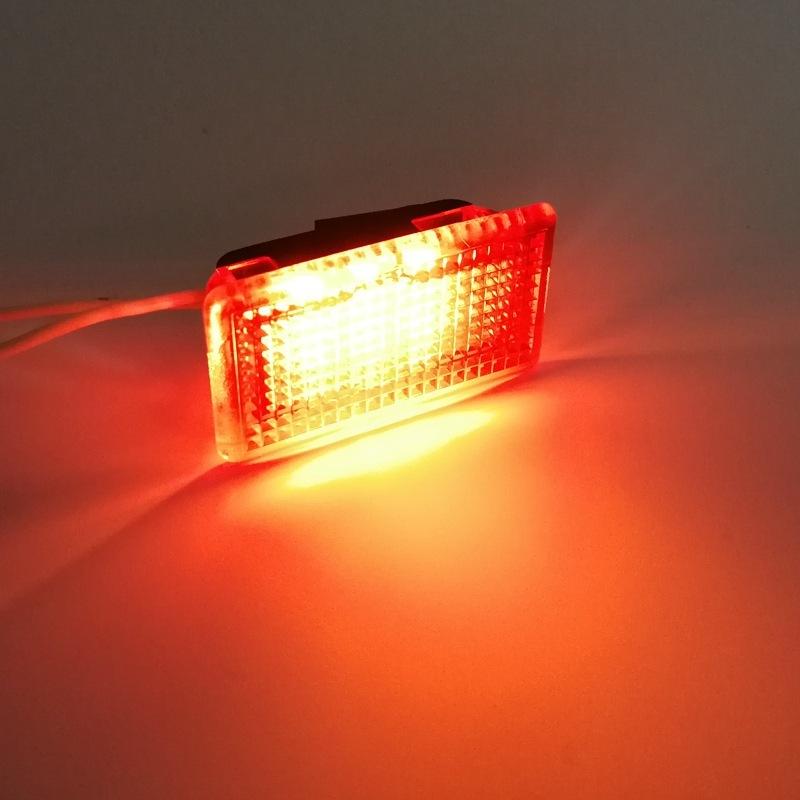 2/4 Pcs For Tesla Model 3 X S Easy Plug Replacement LED Interior Lamp Car Bright Light Bulbs Kit Trunk Frunk Auto Decor