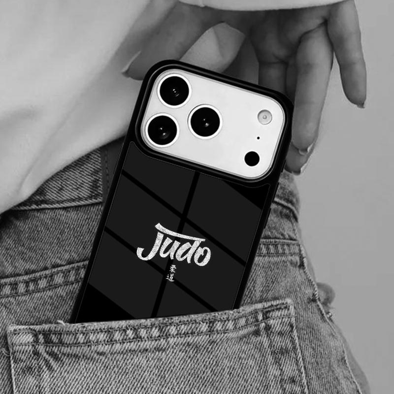 Japan Judo Martial Phone Case for iPhone 16e 15 14 13 12 17 Pro Max Plus Air 17pro Cover Coque