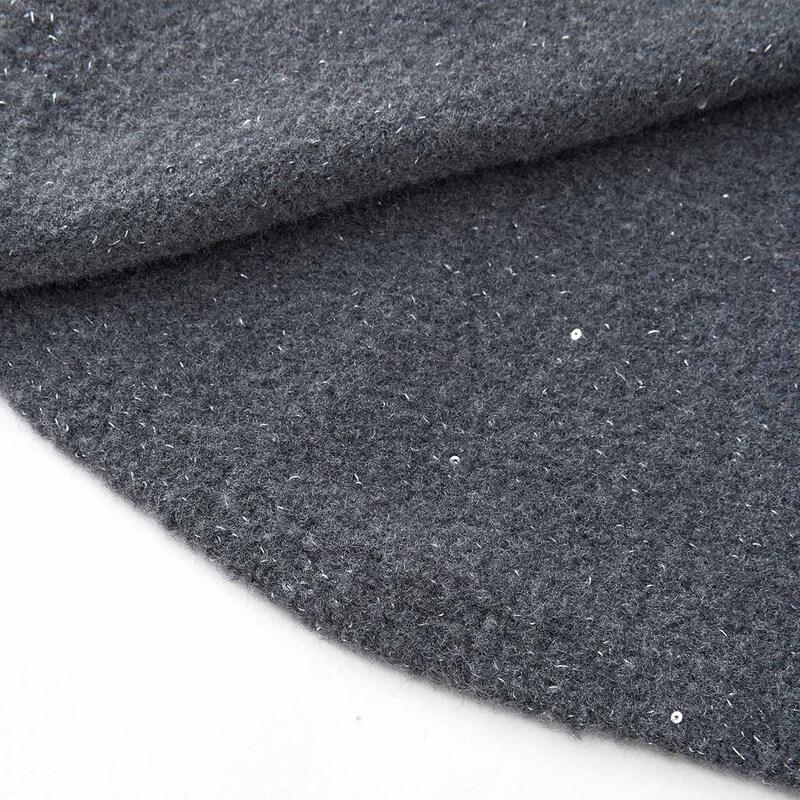 IEF Women's Plus Size Autumn Knitted Batwing Top