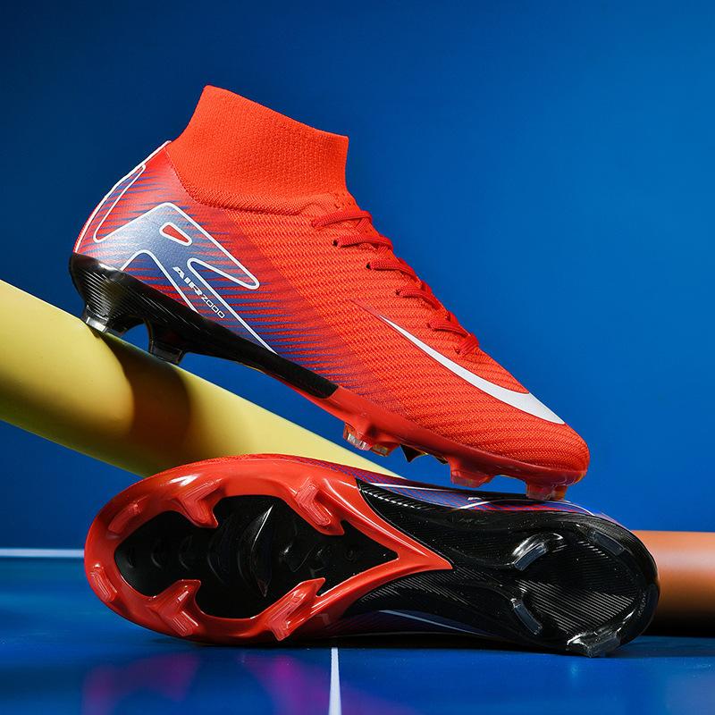 Spike Football Shoes Youth Students Grass Professional Game Training Football Shoes Shattered Nails Lightweight Football Shoes