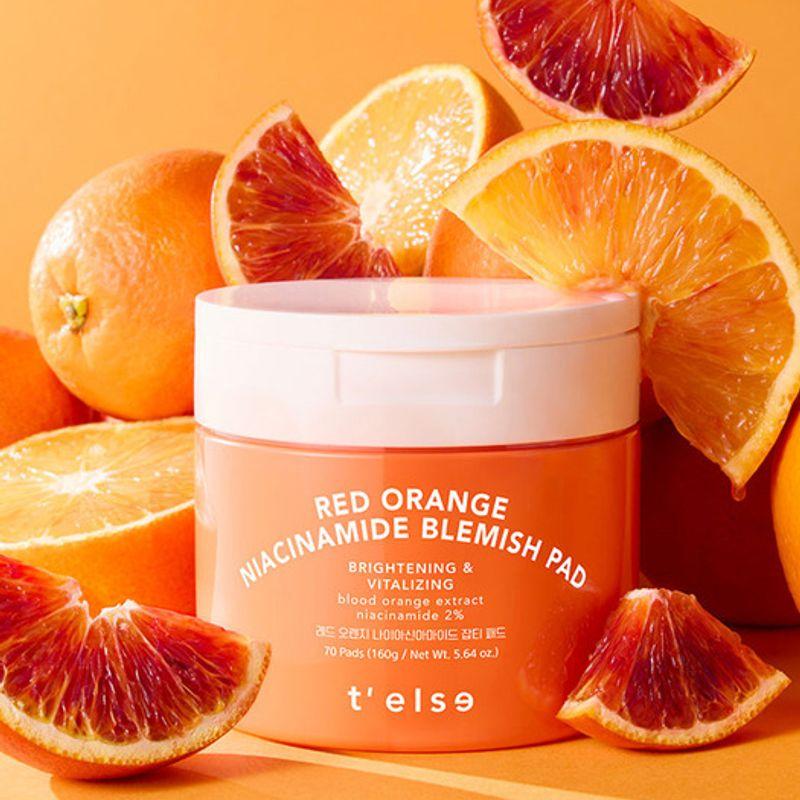 TL s Red Orange Niacinamide Spot Pads 160g/70 sheets