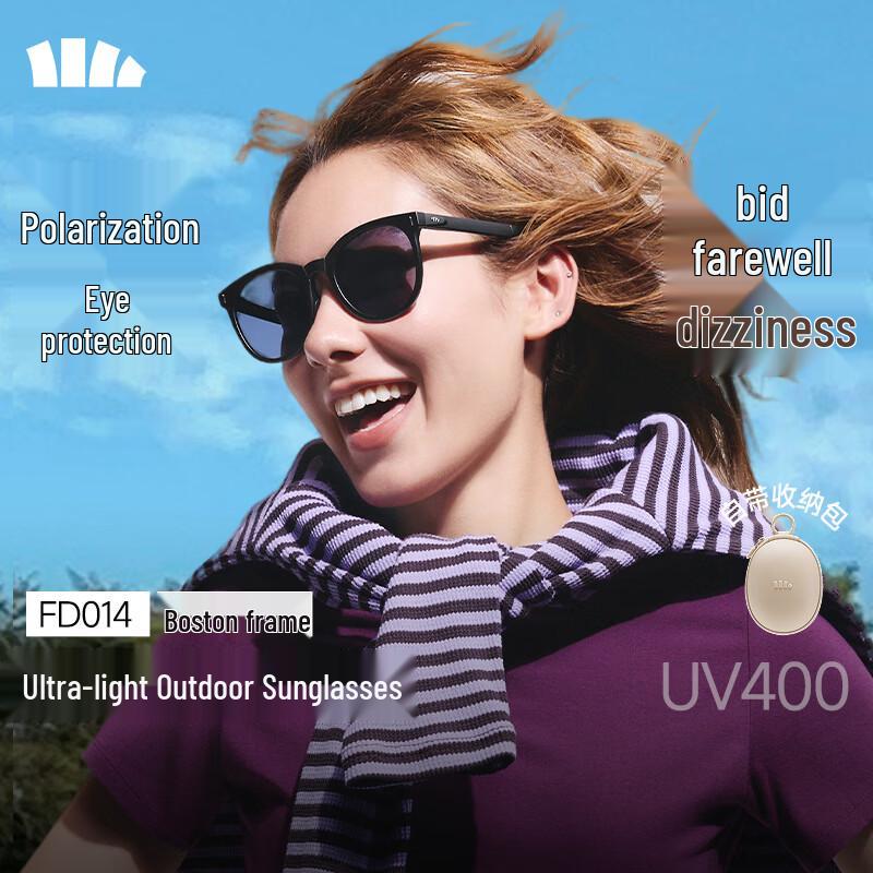 

Beneunder Boston Frame Lightweight Folding Sunglasses