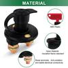 Interrupteur isolateur - AIMOONSA - Coupe-batterie - 12/24V - 200A - Capuchon étanche