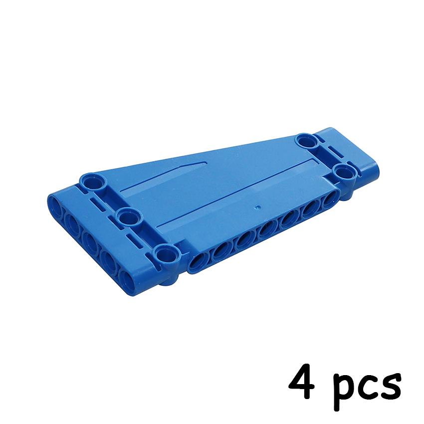 4PCS High-tech Car Panels 18945 Techncial Panel Plate 5x11x1 Tapered MOC Parts Building Blocks Assembles Particles DIY Bricks