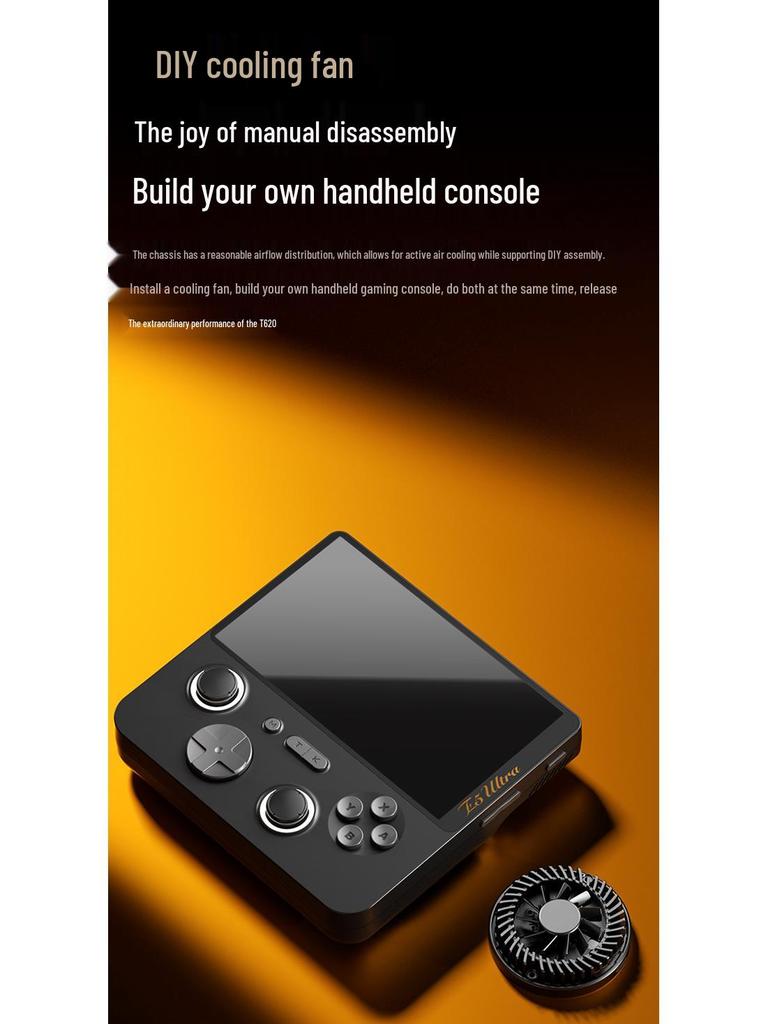 E5Ultra 5" HD Android Handheld Console, 6+128GB, Online Multiplayer Cloud Gaming