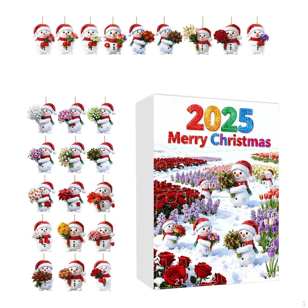 Weihnachts-Adventskalender 24 Tage Countdown