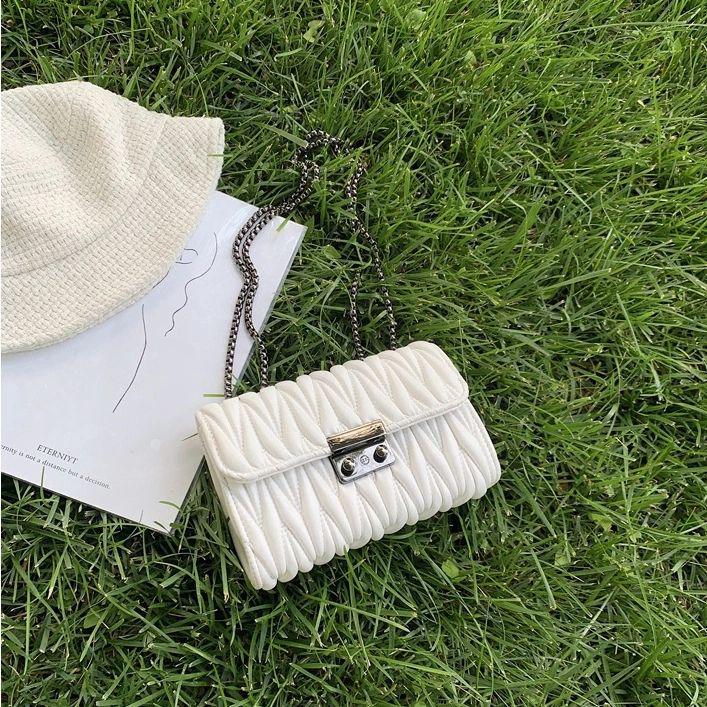 

2025 Women s Fashion Versatile Pleated Underarm and Crossbody Bag