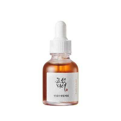 Atgaivinantis serumas: Ženšenis + sraigių mucinas 30 ml