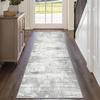 Modern Geometric Striped Runner Rug Machine Washable and Non-Slip Kitchen Mat Hallway Living Room Carpet Home Decoration