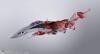 TAMASHII NATIONS DX Chogokin Macross F the Movie Durandal Valkyrie Saotome Full Set Pack 220mm Malovaná pohyblivá figurka ~Sbohem Tsubasa~ YF-29 (Alt