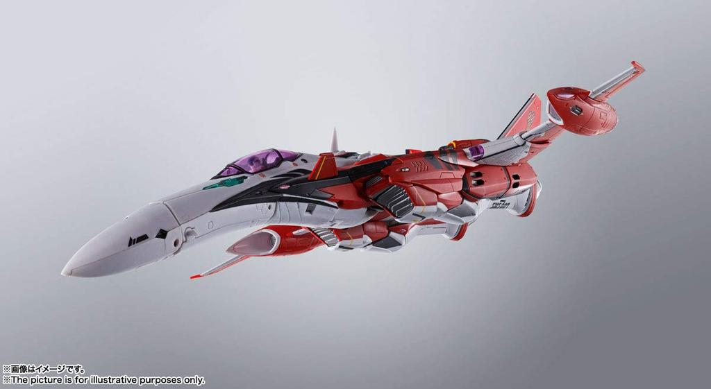 TAMASHII NATIONS DX Chogokin Macross F the Movie Durandal Valkyrie Saotome Full Set Pack 220mm Malovaná pohyblivá figurka ~Sbohem Tsubasa~ YF-29 (Alt