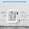 ABGR-Temperature & Humidity Sensor LCD Screen Infrared Sensing Backlight Smart Tuya APP Remote Alexa Voice