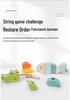 Lace-up Animal Building Blocks Educational Toy for Kids