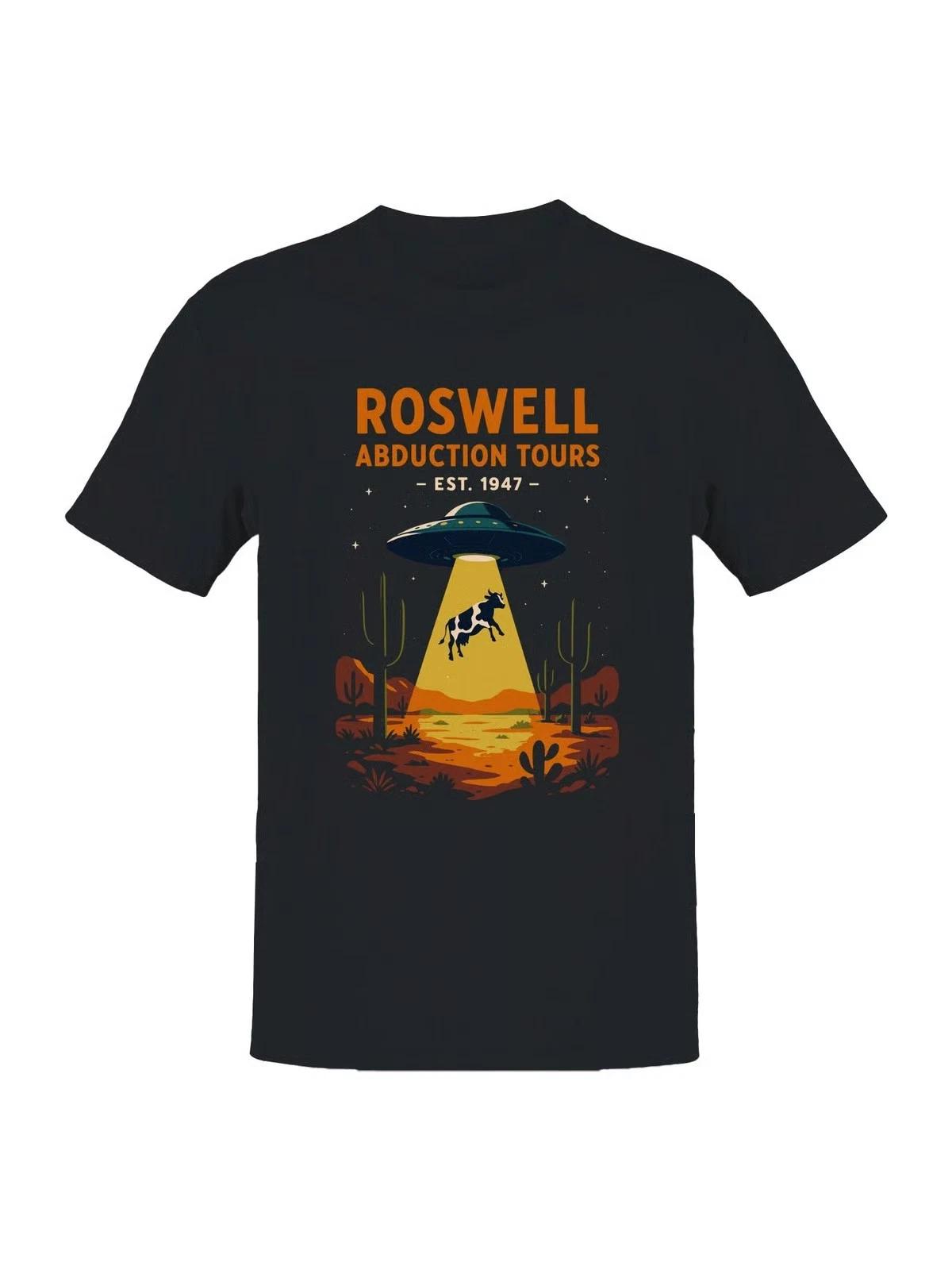 Roswell UFO Abduction Tours 1947 Men s T-shirt XXL