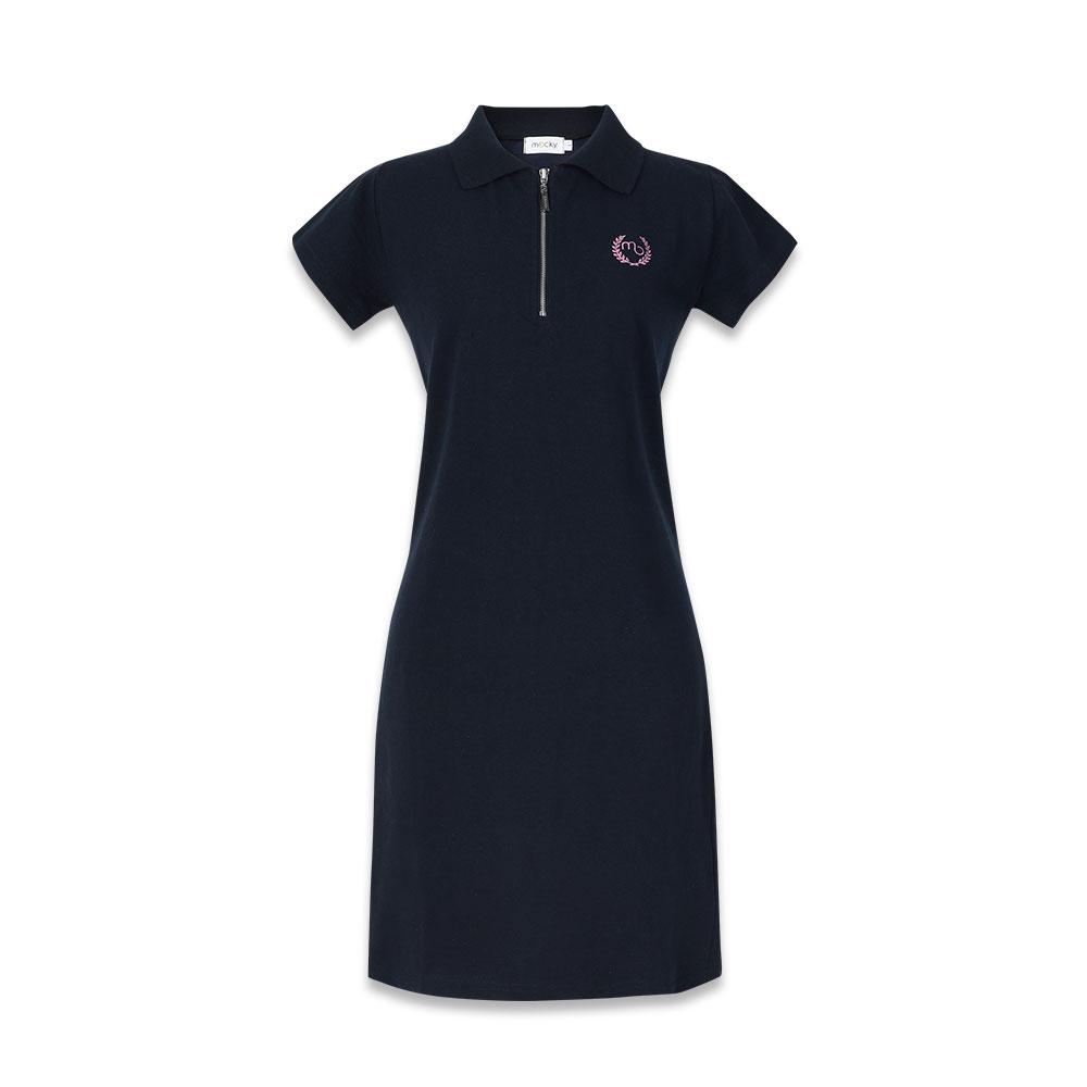 Mackie Basic Slim Dress Navy