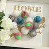 2Pcs Clothes Laundry Balls Reusable Vivid Color Labor-saving Effective Multipurpose Remove Hair Plastic Washing Machine Lint Remover Balls Catchers