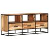 VidaXL TV Stand 110x30x45 Cm, Solid Acacia Wood