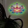 Glow-In-The-Dark Lotus Toilet Sticker Pvc Self-Adhesive Removable Wall Decal Luminous Car, Bedroom, Living Room Sticker