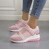 Large Size 43 Women 'S Sneakers Shoes  Summer New Thick Bottom Wedge Casual Shoes Comfortable Mesh Running Shoes Sports Shoes