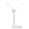 LED Eye-Protecting Double-Head Desk & Bedside Lamp with Atmosphere Night Light for College Study & Dorm Reading