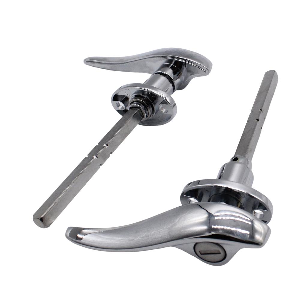 1 Pair for Ford 3-Window Coupe 1933-1934 Locks Outside Exterior Door Locking Handles Passenger Car Matching Accessories