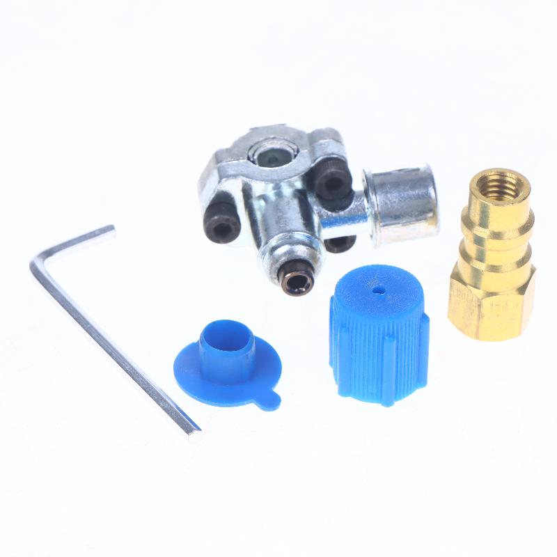 New 1/2 Sets Zinc Alloy Piercing Tap For Refrigerant GPV31 BPV-31 Cap Valve Kit Accessories BPV31 BPV31D With Dust Cap