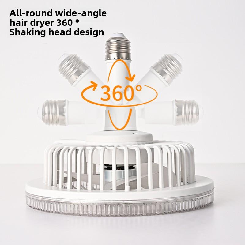 Smart Remote Control Iling Fan with LED Lighting Iling Fan with Lights Remote Control E27 Converter Base for Living Room