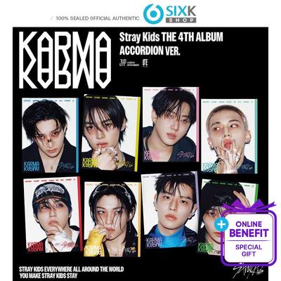 [Vorbestellung] Stray Kids das 4. Album [KARMA] ACCORDION Ver.. (KMSTATION 2. Online-Vorteil)