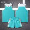 Basketball jersey set Customized children's adult jersey Male student training jersey Village BA sportswear group buying jersey team