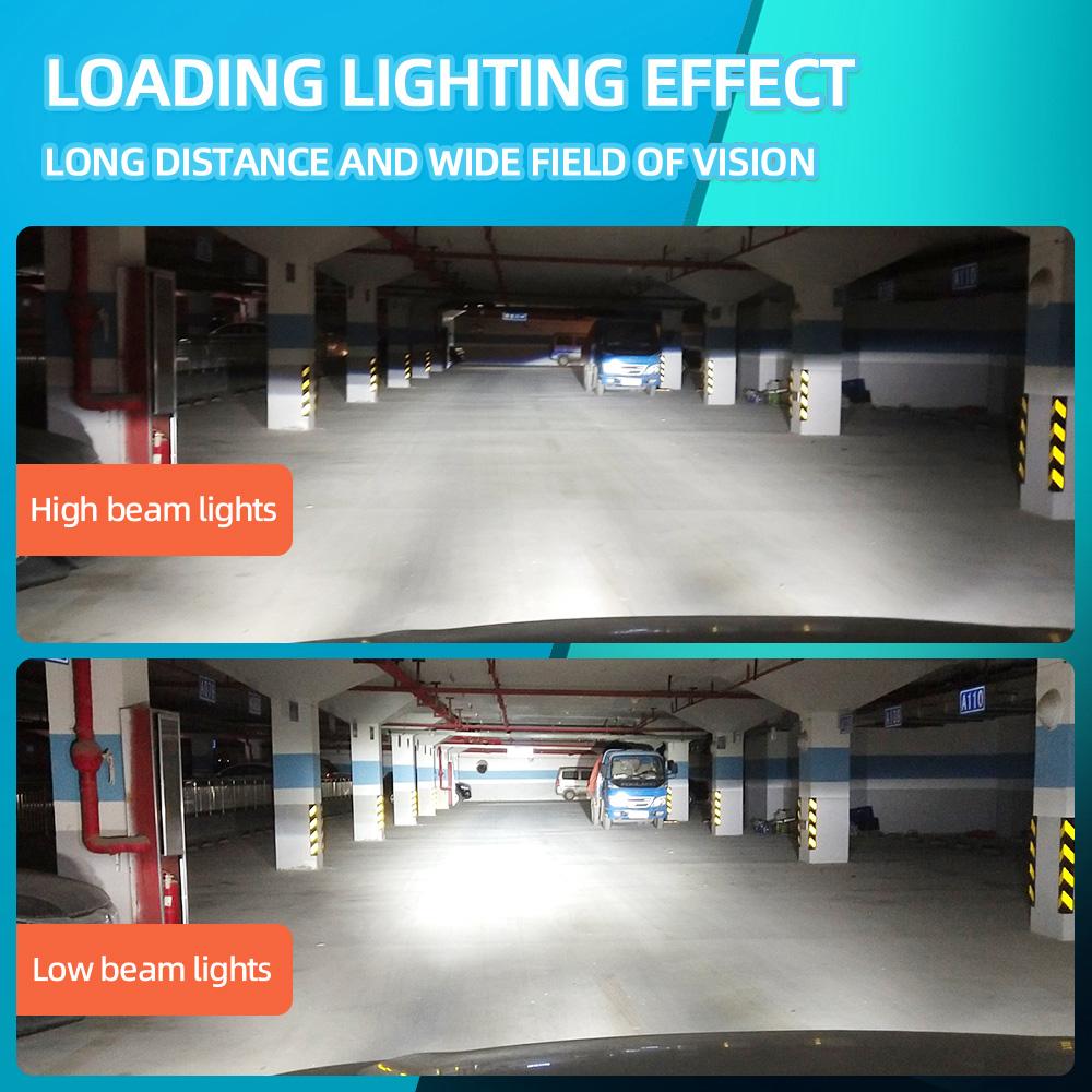 Roadsun 6000K White H11 Car LED Headlights 20000LM High Power 150W 3570 CSP Chips Auto LED Bulbs For vehicles