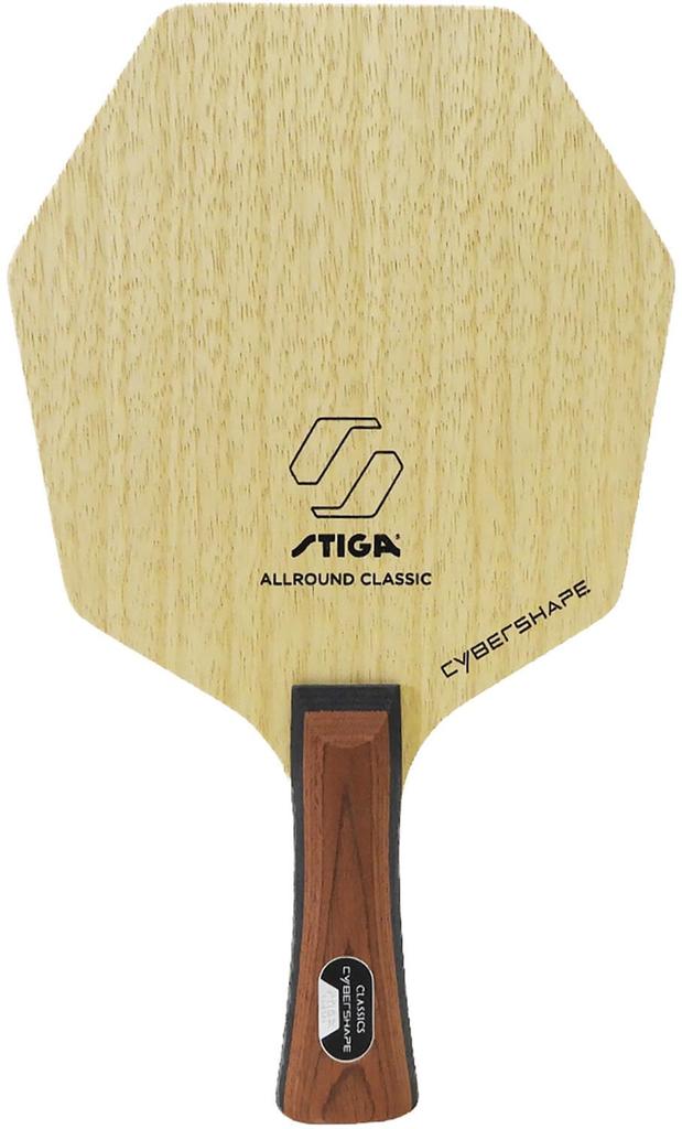 Stiga Table Tennis Hexagonal Racket Cyber Shape Allround Classic (FLA)