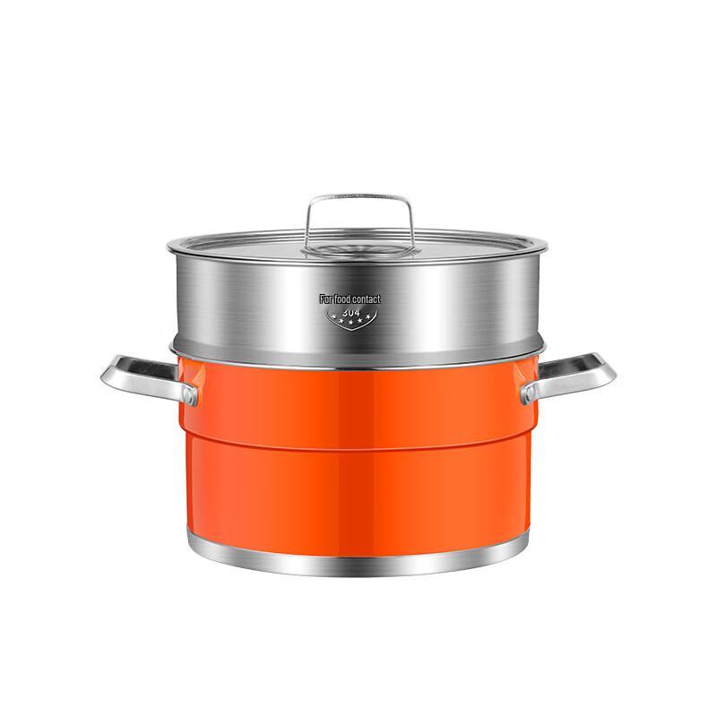 Двухъярусная пароварка Huoxiang из нержавеющей стали 304