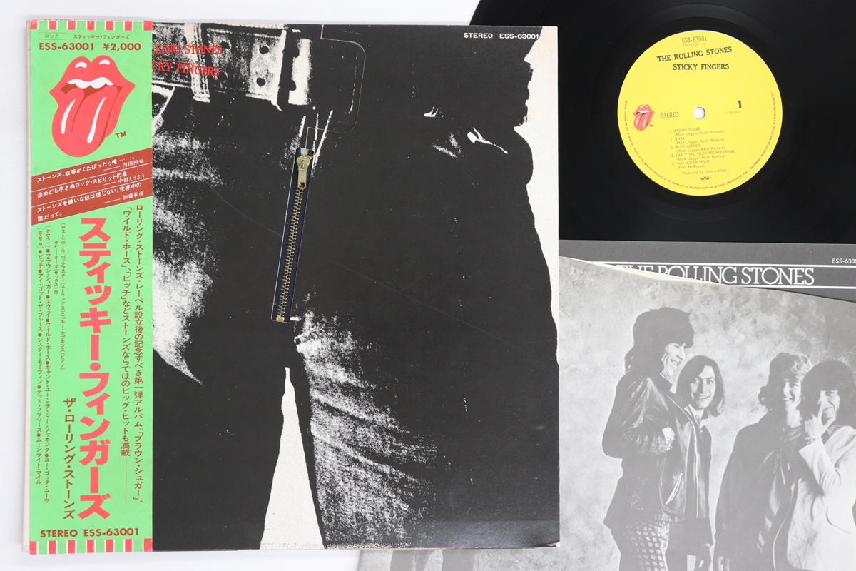 

LP Record ROLLING STONES - Sticky Fingers ESS63001 ROLLING STONES 1979 Japan Obi Rock Used