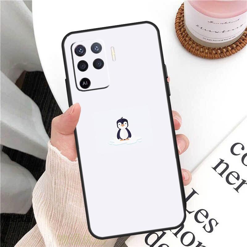 

Милый Чехол-Пингвин Для Oppo A18 A74 A57 A17 A77 A38 A58 A78 A98 A54 A94 A80 A60 A40 A96 A76 A16 A15 A5 Pro OPPO A78 4G