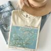 Mandelblüte Van Gogh Comfort Colors® Shirt Berühmtes Gemälde T-Shirt Kunstliebhaber Blumen-T-Shirt Floral Geschenk für Künstler Artsy Naturecore T-Shirt