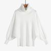 Turtleneck Batwing Sleeves Dolman Sweaters for Women Lightweight Soft Slouchy Knit Pullover Tops Women's Fall Winter Casual Long Sleeve Sweater Shirts