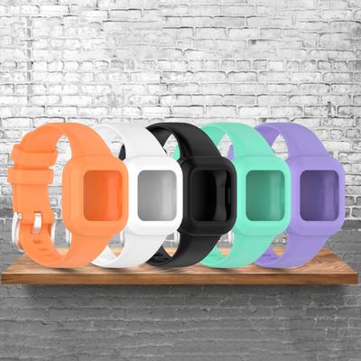 Pasek do zegarka Jednoczęściowa bransoletka na nadgarstek Miękki silikonowy pasek do zegarka Garmin Fit JR3/Vivofit