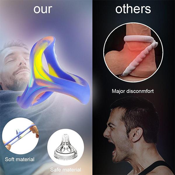 Silikonowy Cockring Penis Cock Ring On dla człowieka opóźnienie wytrysku zabawki erotyczne dla mężczyzn pierścienie dla par Penisring zabawki dla dorosłych 18