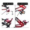 GZOSC ZOOM HB-100 Mountainbike Linienzeichnung Hydraulischer Scheibenbremsensatz, Hydraulisches Scheibenbremswerkzeug Bremssattel, Vorder-/Hinterradsatz