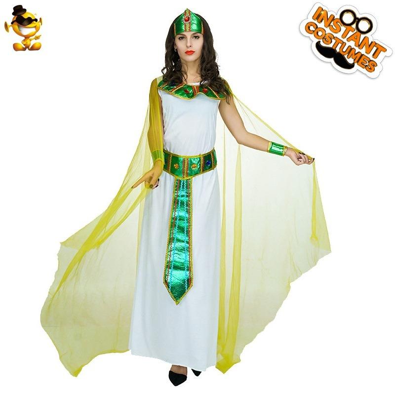 Halloween adult big men's ancient costumes big women's Cleopatra princess dress couple's party costumes