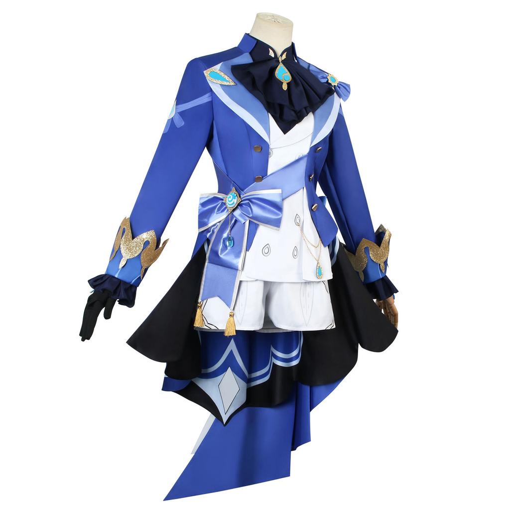 Genshin Impact Furina Cosplay Costume Hydro Archon de Fontaine Outfit Anime Cosplay Clothing