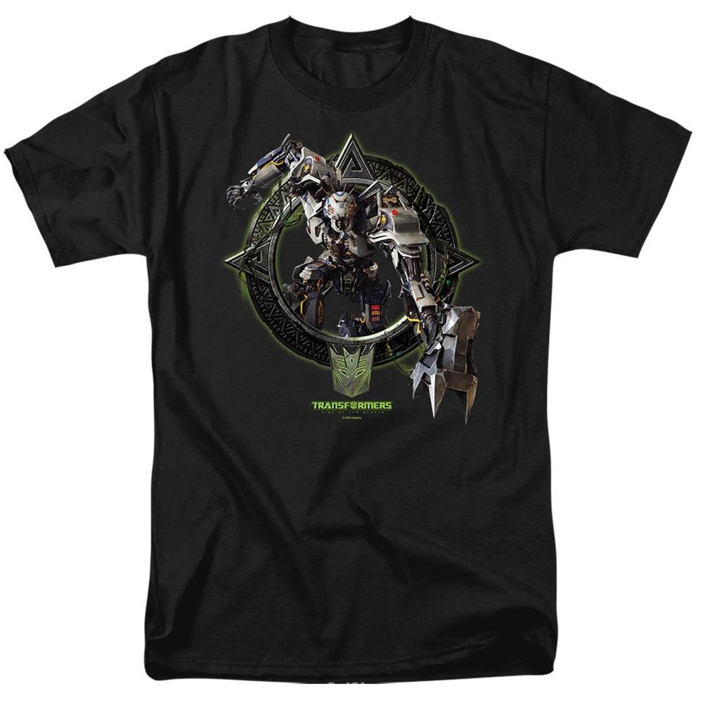 Hasbro - Transformers - Transit Circle Frame - Adult Unisex T-Shirt - Black XXL