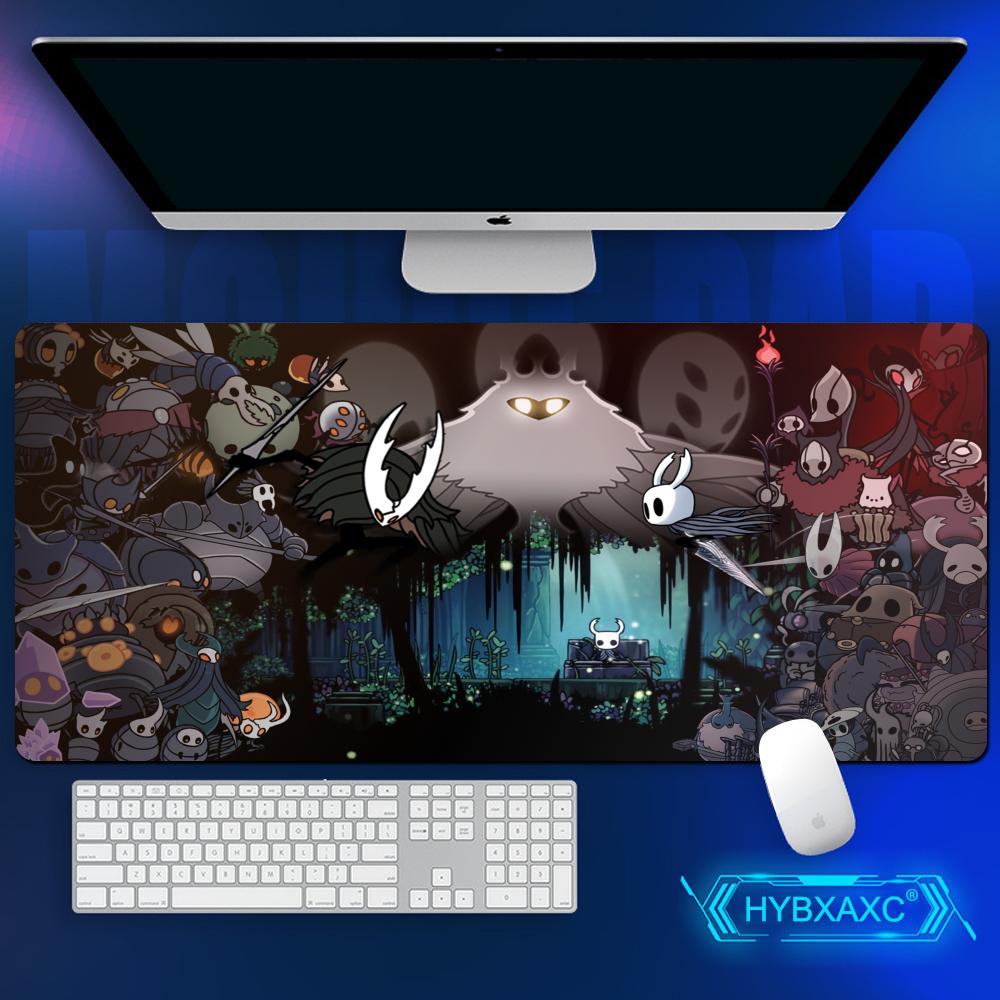 Tappetino Mouse Hollow Knight Grande Deskmat per Computer Mousepad XXL Tappetino Tastiera Esteso Tappeto da Tavolo Tappeto in Gomma XXL