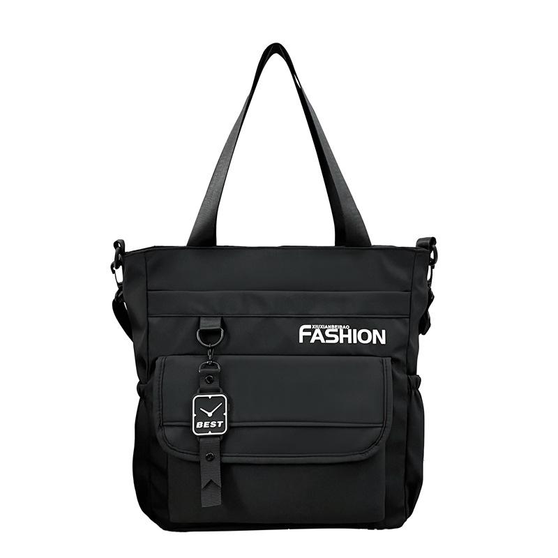 Unisex Durable Tote Bag: Large Capacity, Scratch & Wear-Resistant, Lightweight Crossbody for Students & Professionals.
