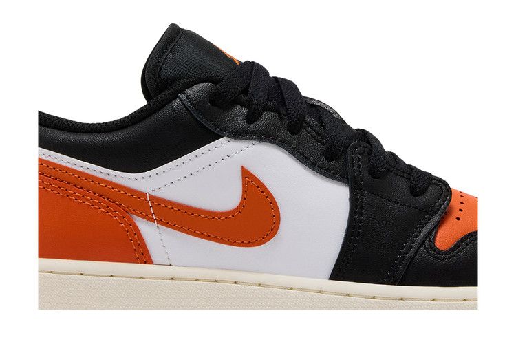 Kids' Sneakers Nike Jordan 1 Low Shattered Backboard Alternate (GS) Black/White/Sail/Starfish