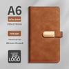 Custom Business Notebook with Metal Buckle and Pen Holder - Personalizable Logo Souvenir